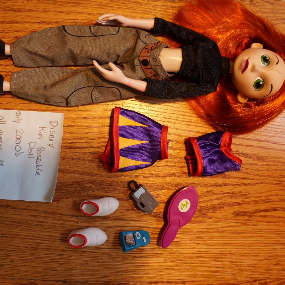 Kim Possible doll (RARE/HARD TO COME BY)